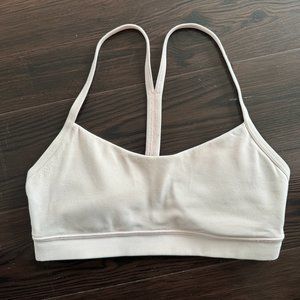 Lululemon Light Pink Flow Y Bra Size 6